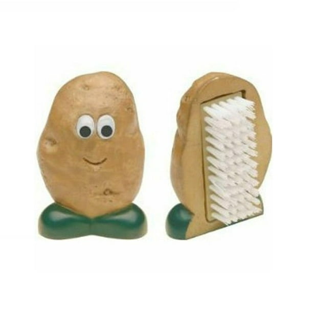 Joie Spud Scrub Potato Vegetable Veggie Cleaning Bristle Produce Scrubber Brush